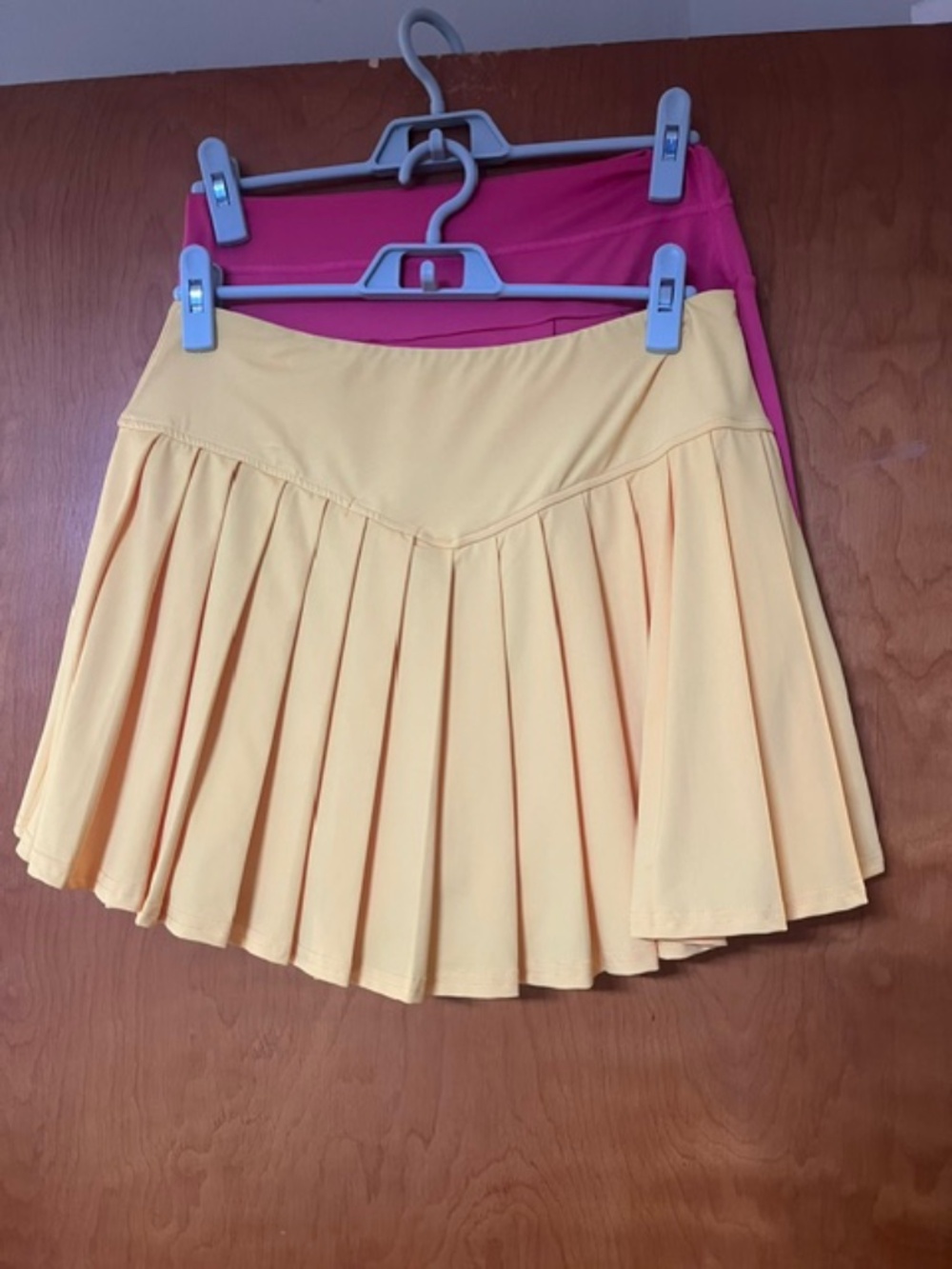 Lot of 2 Pleated Tennis Skirts for Women High Waist Golf Skort